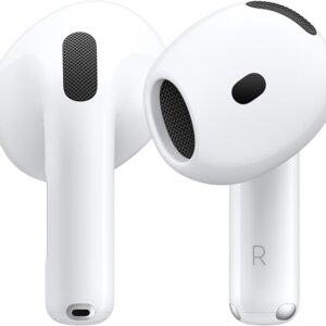 Audífonos Apple Airpods 4 Inalámbricos, Con Estuche De Carga, Color Blanco